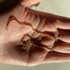 Solid Gold Bracelet Stamped 10k